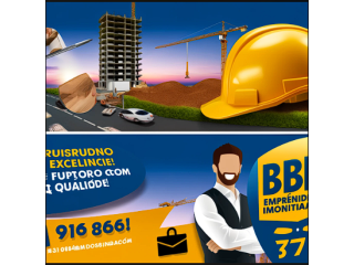 BBN Empreendimentos Imobiliários 31 9 8403-9763 Construção Civil em Contagem