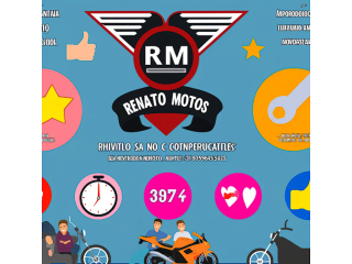 RM Renato Motos (31) 99645-8363 Peças Para Motos no Aeronautas em Lagoa Santa